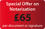 cheap notary public london
